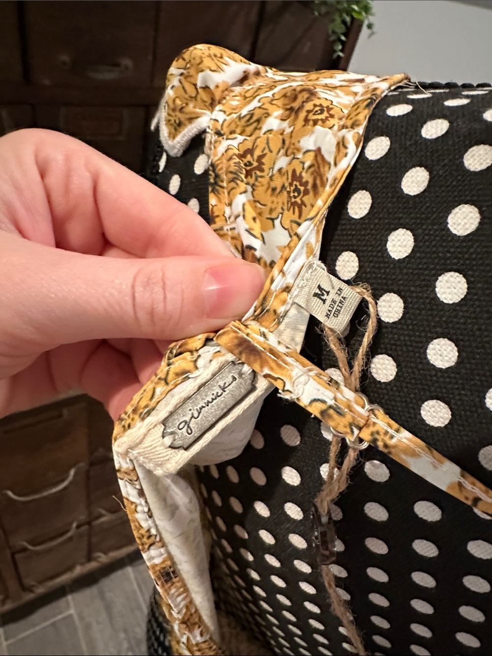 Gimmicks floral ruffle top - Picture 3 of 6